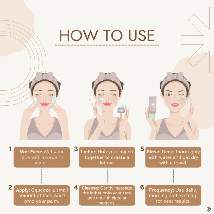 How to use Potato face wash with chamomile